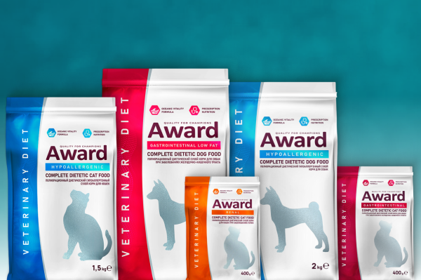 Новые корма AWARD
